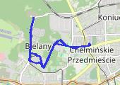 Trasa z dnia 2017-02-14 15:17 - mapa trasy gps - bieganie