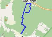 Trasa z dnia 2017-02-16 16:49 - mapa trasy gps - bieganie