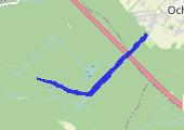Trasa z dnia 2017-02-19 09:46 - mapa trasy gps - bieganie