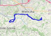 Trasa z dnia 2017-02-19 17:01 - mapa trasy gps - rower górski