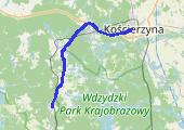 Trasa z dnia 2013-06-03 11:18 - mapa trasy gps - samochód