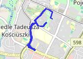 Trasa z dnia 2017-02-19 09:30 - mapa trasy gps - bieganie