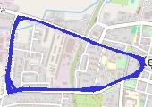 Trasa z dnia 2017-02-19 22:34 - mapa trasy gps - bieganie