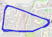 Trasa z dnia 2017-02-18 23:37 - mapa trasy gps - bieganie