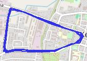 Trasa z dnia 2017-02-16 23:18 - mapa trasy gps - bieganie