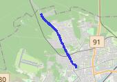 Trasa z dnia 2017-02-21 00:29 - mapa trasy gps - bieganie