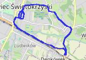 Trasa z dnia 2017-02-21 17:37 - mapa trasy gps - bieganie