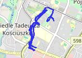 Trasa z dnia 2017-02-21 06:41 - mapa trasy gps - bieganie