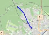 Trasa z dnia 2017-02-23 02:34 - mapa trasy gps - bieganie