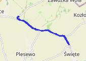 Trasa z dnia 2017-02-23 17:12 - mapa trasy gps - bieganie