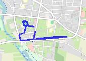 Trasa z dnia 2013-06-04 00:51 - mapa trasy gps - bieganie