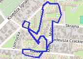 Trasa z dnia 2013-06-04 05:03 - mapa trasy gps - marsz