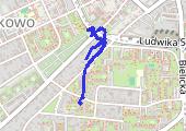 Trasa z dnia 2012-04-21 22:44 - mapa trasy gps - marsz