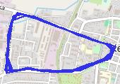 Trasa z dnia 2017-02-25 23:08 - mapa trasy gps - bieganie