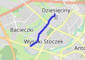 Trasa z dnia 2017-02-26 11:01 - mapa trasy gps - spacer
