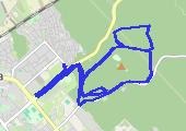 Trasa z dnia 2013-06-04 10:36 - mapa trasy gps - bieganie