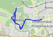 Trasa z dnia 2017-02-26 16:21 - mapa trasy gps - bieganie