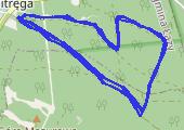 gieg - mapa trasy gps - bieganie