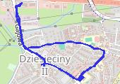 Trasa z dnia 2017-02-27 08:29 - mapa trasy gps - spacer