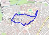 Trasa z dnia 2017-02-27 12:13 - mapa trasy gps - spacer