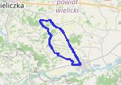 Trasa z dnia 2017-02-27 19:47 - mapa trasy gps - rower górski