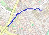 Trasa z dnia 2017-02-28 13:32 - mapa trasy gps - spacer