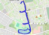 Trasa z dnia 2017-02-28 17:29 - mapa trasy gps - bieganie