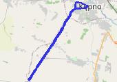 Trasa z dnia 2017-02-28 20:38 - mapa trasy gps - bieganie