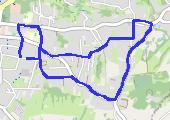 Trasa z dnia 2017-02-28 21:02 - mapa trasy gps - bieganie