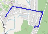 Trasa z dnia 2017-03-04 14:04 - mapa trasy gps - spacer