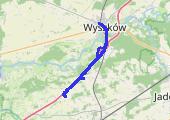 Trasa z dnia 2017-03-04 14:43 - mapa trasy gps - rower górski