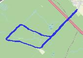 Trasa z dnia 2017-03-05 09:11 - mapa trasy gps - bieganie