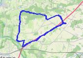 Trasa z dnia 2017-03-05 09:00 - mapa trasy gps - rower górski