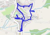 Trasa z dnia 2016-08-12 20:54 - mapa trasy gps - marsz