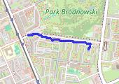 Trasa z dnia 2017-03-06 21:24 - mapa trasy gps - marsz
