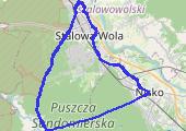 Trasa z dnia 2017-03-07 11:41 - mapa trasy gps - rower trekkingowy