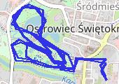 Trasa z dnia 2017-03-07 18:20 - mapa trasy gps - bieganie