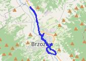 Trasa z dnia 2017-03-07 19:15 - mapa trasy gps - bieganie