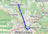 Trasa z dnia 2013-06-05 07:15 - mapa trasy gps - rower trekkingowy