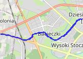 Trasa z dnia 2017-03-08 07:07 - mapa trasy gps - spacer