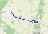 Trasa z dnia 2017-03-08 15:19 - mapa trasy gps - motocykl