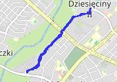 Trasa z dnia 2017-03-08 16:14 - mapa trasy gps - spacer