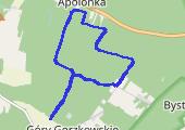 Trasa z dnia 2017-03-08 16:31 - mapa trasy gps - bieganie