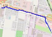 Trasa z dnia 2017-03-09 15:12 - mapa trasy gps - spacer