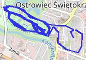 Trasa z dnia 2017-03-09 18:34 - mapa trasy gps - bieganie
