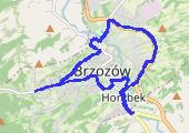 Trasa z dnia 2017-03-09 18:43 - mapa trasy gps - bieganie