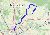 Trasa z dnia 2012-04-22 16:28 - mapa trasy gps - rower górski