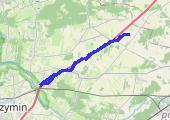 Trasa z dnia 2017-03-09 10:41 - mapa trasy gps - rower górski