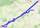 Trasa z dnia 2017-03-11 09:47 - mapa trasy gps - rower górski