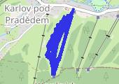 Trasa z dnia 2016-12-25 15:10 - mapa trasy gps - snowboard